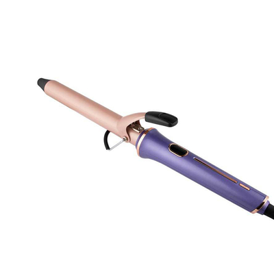360 Degree Rotating Electric Hair Curler PTC Heating LCD Ceramic Ionic Curling Iron