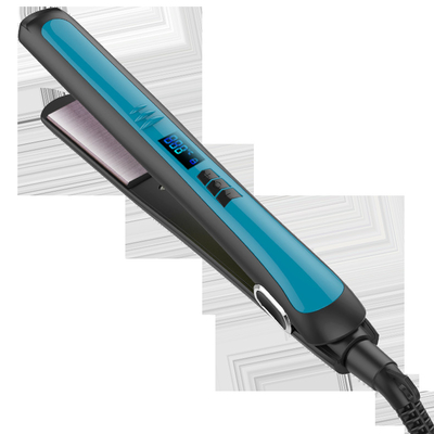 Titanium LED Digital 1 Inch Hair Straightener Flat Iron MCH Heater PPS Material