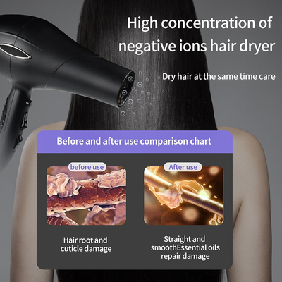 2000w-2300w AC Motor Hair Dryer App Controlled Perfume Release UV Light Inside