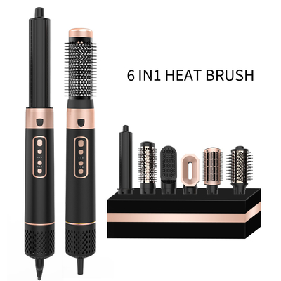 Multifunctional Blow Dryer Brush 6 In 1 BLDC Hair Dryer Brush And Volumizer With Logo