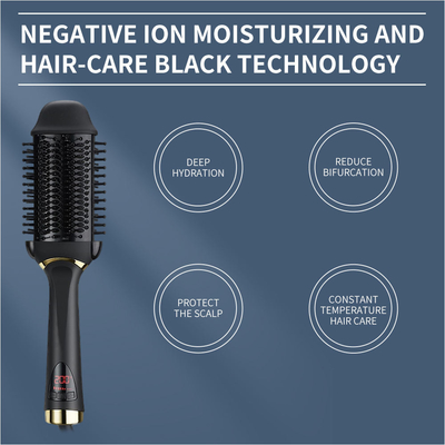 Electric Ion Blow Dryer Brush One Step Volumizer Negative Ion 3 In 1 Hot Air Dryer