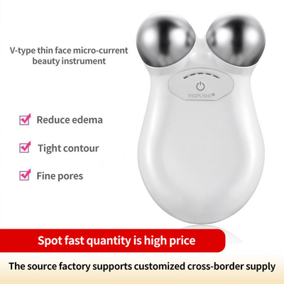 Facial Machine Face Massager 3 LED Colors Ems Neck Lift Device Skin Beauty Tools Instrument