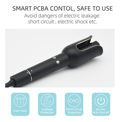 Iron Portable Electric Hair Curler 1.8M Auto Mini Ireless Cordless Straightener 2 In 1