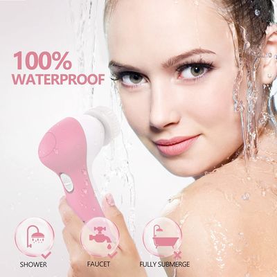 5 heads Electric Exfoliating Brush For Face