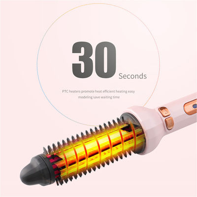 220-240V 32W Automatic Steam Hair Curler Curling Iron Round Brush