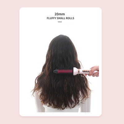 220-240V 32W Automatic Steam Hair Curler Curling Iron Round Brush