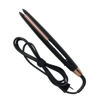 Gold Color LCD Display Hair Styling Tools 40W Infrared Hair Straightener