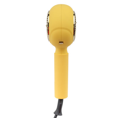 Yellow 1600W Bldc Hair Dryer Microfilter diffuser nozzle hair dryer