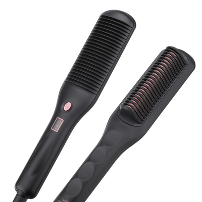 Ceramic Fast Hair Straightener Brush Hair Styling Hot Comb Anti Scald