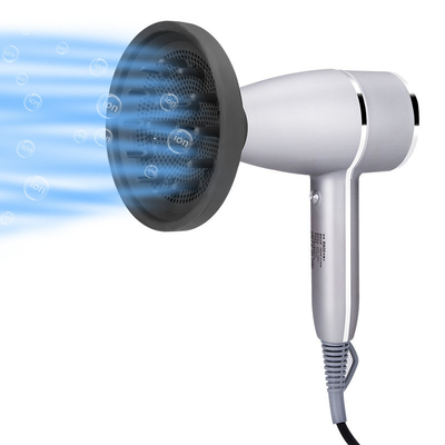 1400W DC Hair Dryer Negative Ions Small Size 2m Cord With 3 Nozzle
