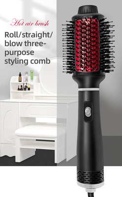 Round Blow Out Brush Hair Dryer Volumizing Titanium Hot Tools One Step Blowout Volumizer