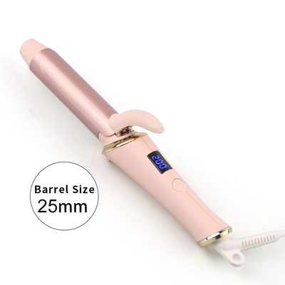 Electric Hair Curler 6mm /9mm /13mm /25mm Size Pink Mini Hair Curler Easy to Handle Hair Curler Iron