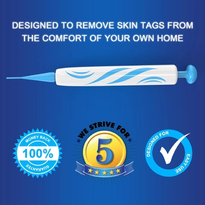 Handheld Clear Auto Skin Tag Remover Kit Stopping Skin Tags Blood ODM