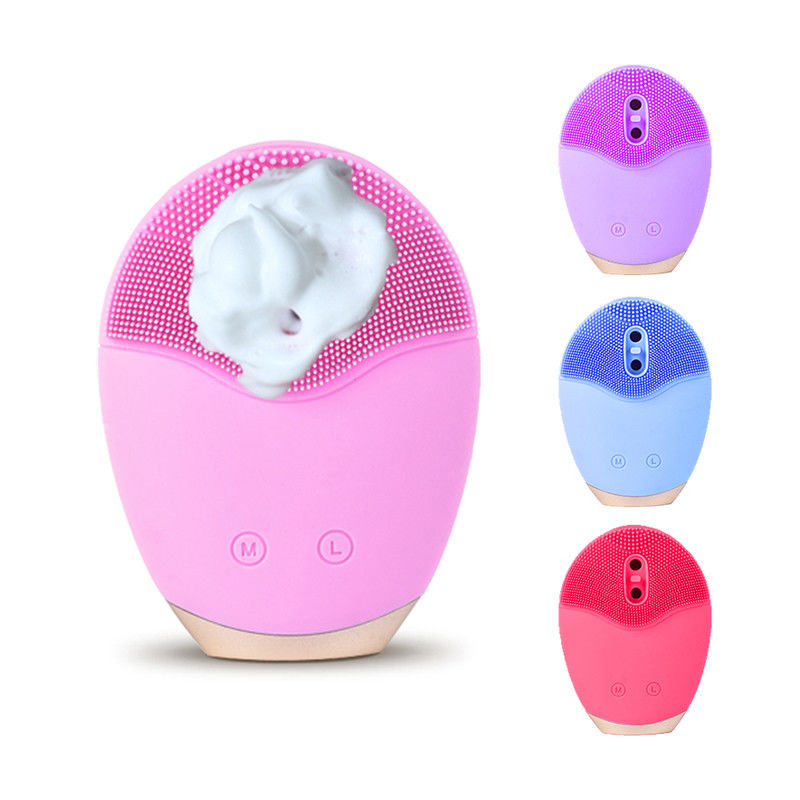 Wireless 2.4W Electric Facial Cleansing Brush 5Volt electric face washer