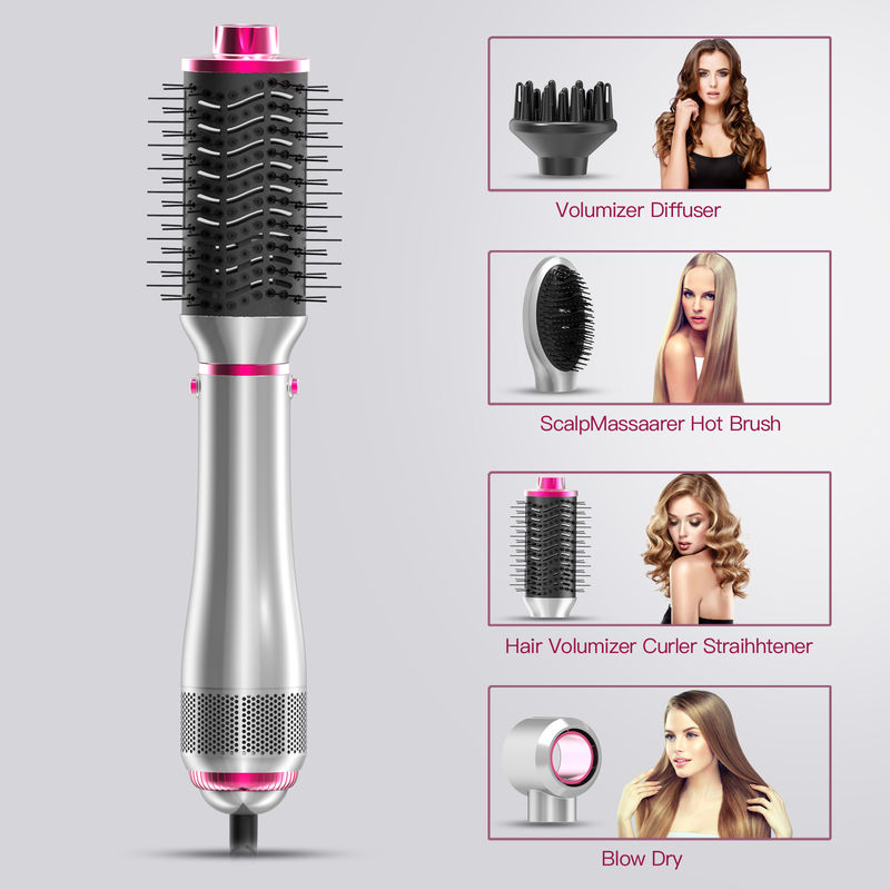 1100W 4 In 1 Hot Air Brush Stylers