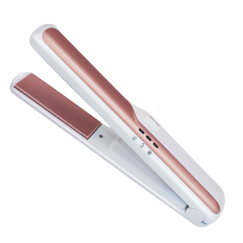 USB Charging 2400mA  2 In 1 Mini Hair Straightener And Curler 428F