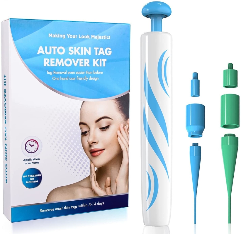 Handheld Clear Auto Skin Tag Remover Kit Stopping Skin Tags Blood ODM
